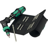 Wera Wera Kraftform Kompakt Pistol RA-R 2 bitset Zwart/groen