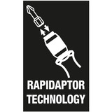 Wera Wera Kraftform Kompakt Pistol RA-R 2 bitset Zwart/groen