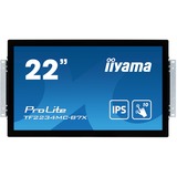 iiyama ProLite TF2234MC-B7X 22" Public Display Zwart, Touch, VGA, HDMI, DisplayPort