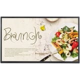  32SM5J-B Full HD Standard Signage 32" Public Display Zwart, 3x HDMI, USB-A, sound, WLAN, LAN