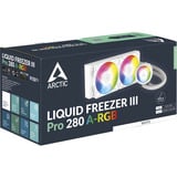 ARCTIC Liquid Freezer III Pro 280 A-RGB waterkoeling Wit, 4-pins PWM fan-connector