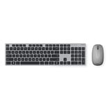 ASUS W5000 Wireless Keyboard and Mouse Set, desktopset Grijs/zwart, US lay-out, US-International, Rubberdome, 800 - 1600 DPI, 2.4 GHz