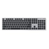 ASUS W5000 Wireless Keyboard and Mouse Set desktopset Grijs, US lay-out (QWERTY), Rubberdome, 100%, 800 - 1600 DPI, 2.4 GHz