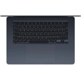 Apple MacBook Air 2024 15" (MRYU3N/A) laptop Zwart | M3 8 Core | 10-Core GPU | 8 GB | 256 GB SSD