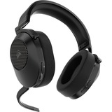 Corsair HS65 WIRELESS over-ear gaming headset Carbon, Bluetooth 5.2, 2,4 GHz USB, Pc, PlayStation 5