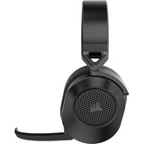 Corsair HS65 WIRELESS over-ear gaming headset Carbon, Bluetooth 5.2, 2,4 GHz USB, Pc, PlayStation 5