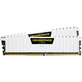 Corsair Vengeance LPX 32 GB DDR4-3200 (2x 16 GB) werkgeheugen Wit, CMK32GX4M2E3200C16W, XMP 2.0