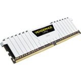 Corsair Vengeance LPX 32 GB DDR4-3200 (2x 16 GB) werkgeheugen Wit, CMK32GX4M2E3200C16W, XMP 2.0