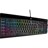 Corsair  K55 RGB PRO XT, gaming toetsenbord Zwart, US lay-out, Membraam, RGB-leds