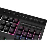 Corsair  K55 RGB PRO XT, gaming toetsenbord Zwart, US lay-out, Membraam, RGB-leds