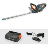 GARDENA Accu heggenschaar ComfortCut 60/18V P4A set Grijs/turquoise, 14731-20, Accu inbegrepen