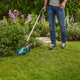 GARDENA Steel + Wielen voor P4A Grasschaar Grijs, 14753-20