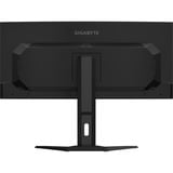 GIGABYTE MO34WQC2 OLED 34" Curved UltraWide gaming monitor Zwart, 2x HDMI, DisplayPort, 2x USB-A, USB-B, USB-C, 240 Hz