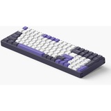 Iqunix F97 Lavandin Wireless Mechanical Keyboard, gaming toetsenbord Lavendel, US lay-out, Cherry MX Silent Red, RGB leds, 96%, Hot-swappable, PBT, 2.4GHz | Bluetooth 5.1 | USB-C