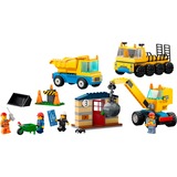 LEGO City - Kiepwagen, bouwtruck en sloopkraan Constructiespeelgoed 60391
