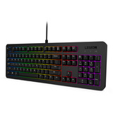 Lenovo Legion K310 RGB, gaming toetsenbord Zwart, US lay-out, Membraan, Membraan switch, RGB, USB