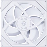 Lian Li UNI FAN TLLCD140 Reverse White Single Pack case fan Wit