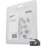 Lindy RJ45 Port Blocker insteekslot Zwart, 20 stuks