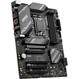 MSI B760 GAMING PLUS WIFI socket 1700 moederbord Grijs/zwart, RAID, 2.5Gb-LAN, Wi-Fi 6E, BT, Sound, ATX