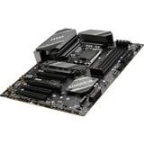 MSI B760 GAMING PLUS WIFI socket 1700 moederbord Grijs/zwart, RAID, 2.5Gb-LAN, Wi-Fi 6E, BT, Sound, ATX
