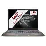 MSI Creator Z16 A11UET-067NL 16" laptop Grijs | 1 TB SSD | RTX 3060 Max-Q | WiFi 6 | Touch | Windows 10 Pro