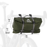 MSR Hubba Hubba Bikepack 2 tent Groen