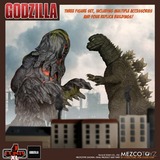 Mezco Toys Godzilla: 5 Points XL - Godzilla vs Hedorah Action Figure Box Set Speelfiguur 
