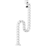 Neomounts ADS06-131WH Kabelgeleider - klembevestiging - universeel kabelgeleiding Wit