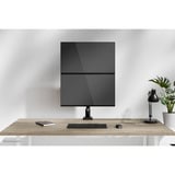 Neomounts DS60-600BL2V Monitorarm voor twee schermen 10-32" Zwart