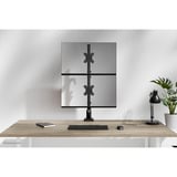 Neomounts DS60-600BL2V Monitorarm voor twee schermen 10-32" Zwart