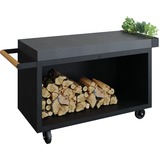 OFYR Mise en Place Table Black 135 PRO Donker Grijs Keramiek tafel Zwart/donkergrijs