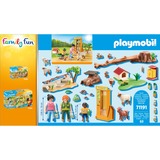 PLAYMOBIL Family Fun - Avontuurlijke dierentuin Constructiespeelgoed 71190