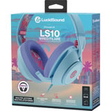 PowerA LucidSound LS10 bedrade gamingheadset - Oceaangolven over-ear gaming headset Lichtblauw/paars, PlayStation 5, PlayStation 4, Xbox Series X|S, Xbox One, PC, mobiel