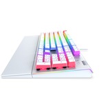 SPC Gear GK650K Omnis Kailh Brown RGB Onyx White Pudding Edition, gaming toetsenbord Zwart, US lay-out, Kailh Brown