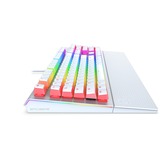 SPC Gear GK650K Omnis Kailh Brown RGB Onyx White Pudding Edition, gaming toetsenbord Zwart, US lay-out, Kailh Brown