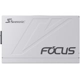 Seasonic FOCUS GX-850 ATX2.4 WHITE, 850 Watt voeding  Wit, 6x PCIe, Kabel-Management