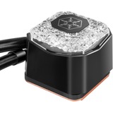 SilverStone IceGem 280 waterkoeling Zwart