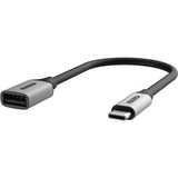 Sitecom USB-C naar USB-A Adapter met kabel Zwart
