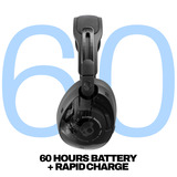 Skullcandy Aviator 900 ANC Noise Cancelling Wireless Headphones over-ear headset Zwart, Bluetooth® v5.3, 3.5mm AUX