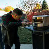 Solo Stove Pizza-Ovenwagen grillonderstel Zwart