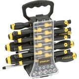Stanley Schroevendraaier-set, 49-delig gereedschapsset Zwart/geel, Incl. draagkoffer, 1/4"