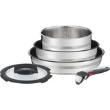 Tefal Tefa TopfSet JO Ingenio 5-tlg. inox pannenset Roestvrij staal