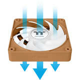 Thermaltake CT120 EX ARGB Sync PC Cooling Fan Gravel Sand (3-Fan Pack) case fans Lichtbruin, 3 stuks, 120 x 120 x 25 mm, PWM