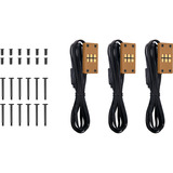 Thermaltake CT120 EX ARGB Sync PC Cooling Fan Gravel Sand case fans Lichtbruin, 3 stuks, 120 x 120 x 25 mm, PWM, 3 stuks