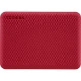 Toshiba Canvio Advance, 2 TB externe harde schijf Rood, HDTCA20ER3AA, USB 3.2 Gen 1