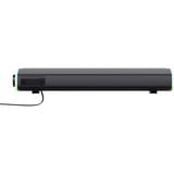 Trust GXT 620 AXON soundbar Zwart, RGB led