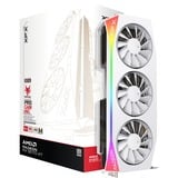 XFX Radeon RX 9070 XT OC Mercury RGB Magnetic Air grafische kaart Wit, RDNA4, GDDR6, 3x DisplayPort, 1x HDMI 2.1