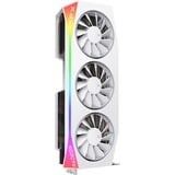 XFX Radeon RX 9070 XT OC Mercury RGB Magnetic Air grafische kaart Wit, RDNA4, GDDR6, 3x DisplayPort, 1x HDMI 2.1