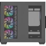 XYZ PC Gear Tesseract X midi tower behuizing Zwart | 2x USB-A | 1x USB-C | Tempered Glass