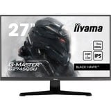 iiyama G-Master Black Hawk G2745QSU-B1 27" gaming monitor Zwart, 100Hz, HDMI, DisplayPort, USB, Audio